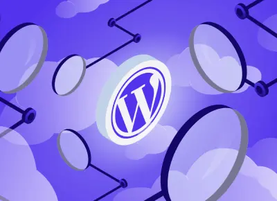 Laptop Showing a WordPress Dashboard in 2025